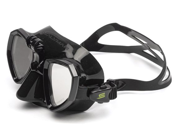 Маска Salvimar Trinity Антифог с креплением для камеры черный