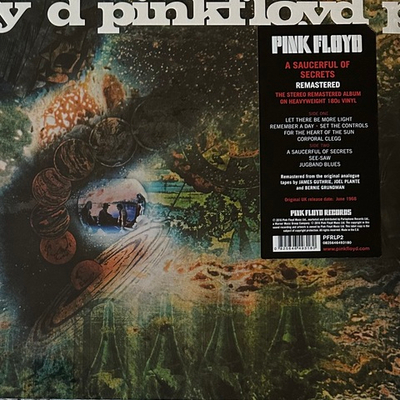 Pink Floyd - A Saucerful Of Secrets (Европа 2016г.)