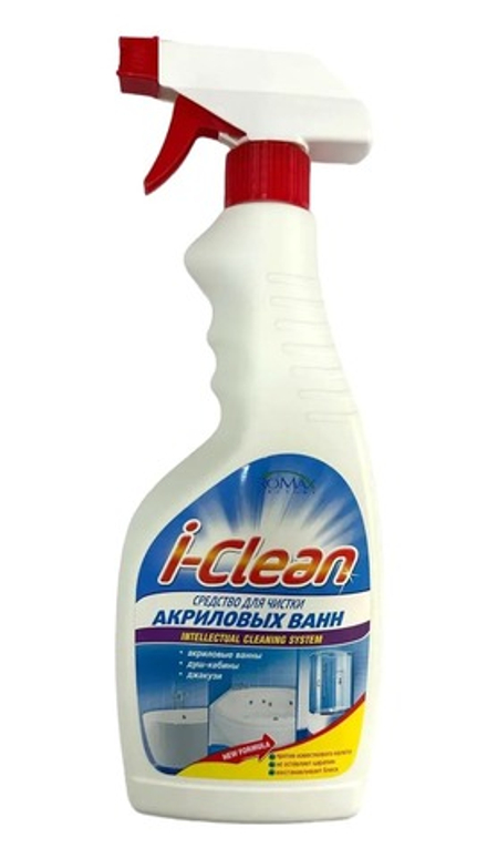 Средство для чистки акриловых ванн "i-Clean" 500мл. Romax