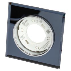 Встраиваемый светильник со светодиодной подсветкой ЭРА DK LD50 BK GX53 черный