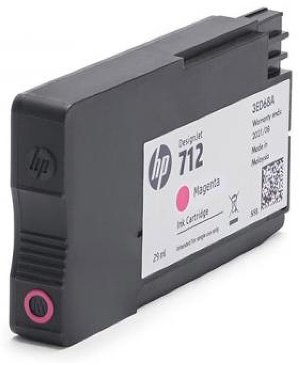 Картриджи HP 712 3ED78A пурпурный