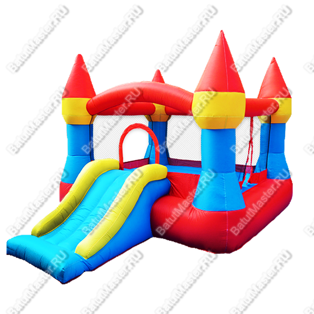 Батут для дачи "Мини-замок"  3,65*2,85*2,2 м