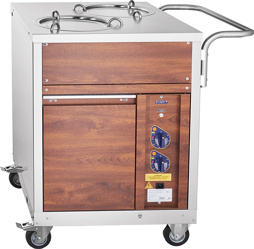 Прилавок для подогрева тарелок Abat ПТЭ-70КМ(П)-80 кашир.