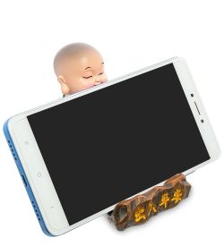 MN-224/2 Подставка для телефона «Буддийский монах»