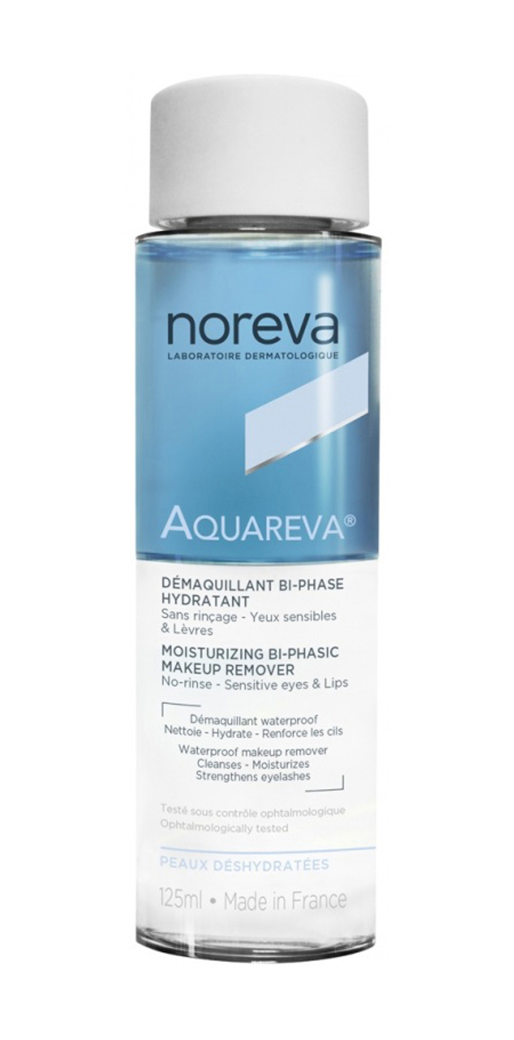 Норева Акварева Лосьон двухфазный для снятия макияжа Noreva Aquareva Moisturizing Bi-Phasic Makeup Remover 125 мл
