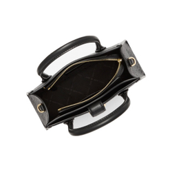 Michael Kors Gabby Small Logo Satchel Black