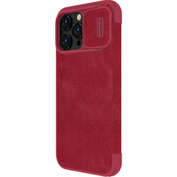 Кожаный чехол-книжка Nillkin Leather Qin Pro c защитой камеры для iPhone 14 Pro Max