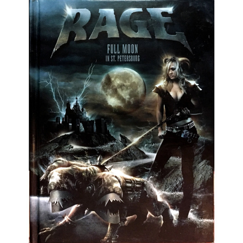 Rage / Full Moon In St. Petersburg (RU)(2DVD+CD)