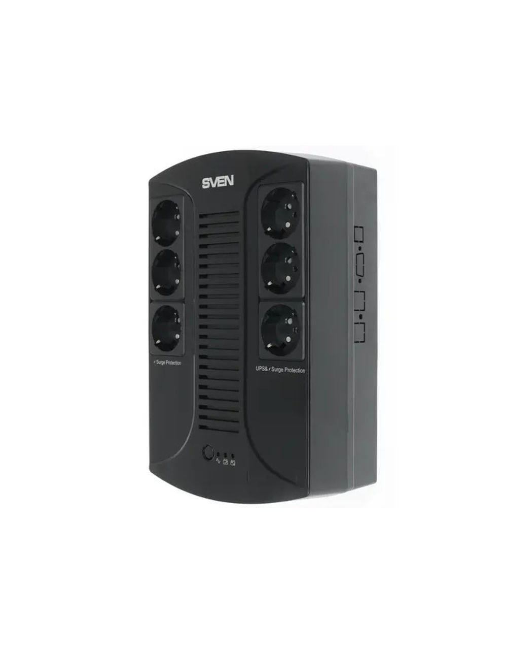 SVEN Источник бесперебойного питания SVEN UP-L1000E, с 6 выходными розетками (3 с питанием от батареи +3 сетевой фильтр)