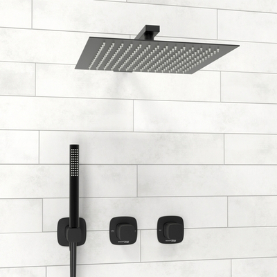 A9151.264.219.162.327.242.217  Встраиваемый комплект для душа с верхней душевой насадкой и лейкой