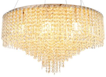 Люстра подвесная 16*Е14 2187/03/16P золото Rain of Crystal Stilfort