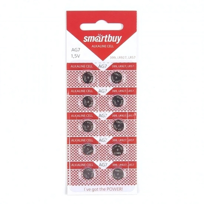 Батарейки SmartBuy AG7 BL10, 012032