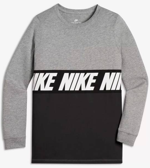 Футболка с длинным рукавом детская Nike B NSW Tee LS AV15 Block, арт. 863800-064