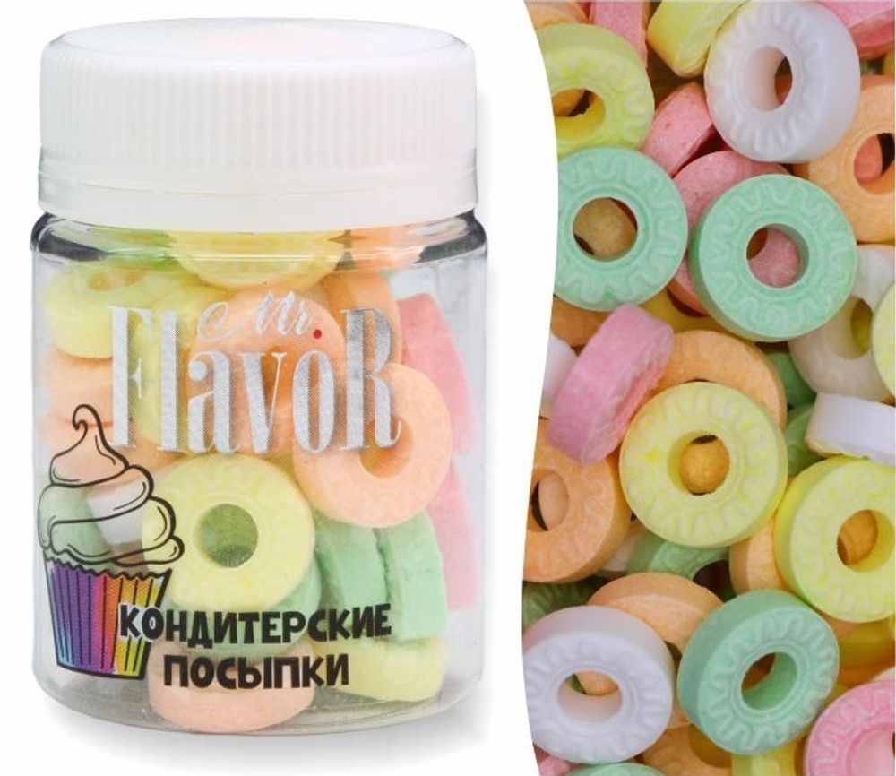 Посыпка Mr.FlavoR "Пончики пудровые", 40 гр