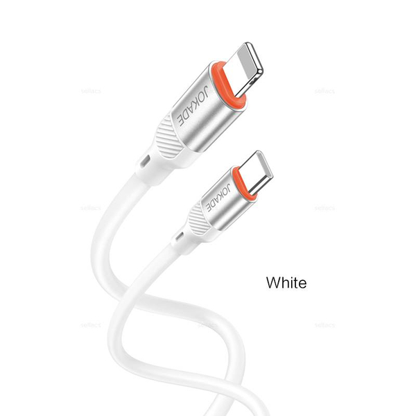 JOKADE JA054, кабель 30W для зарядки и передачи данных Type-C - Lightning