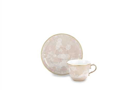 Кофейная чашка с блюдцем Oriente Italiano Meringa (120 мл)