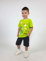 01-137-1 Комплект фуфайка+шорты для мальчика Luneva