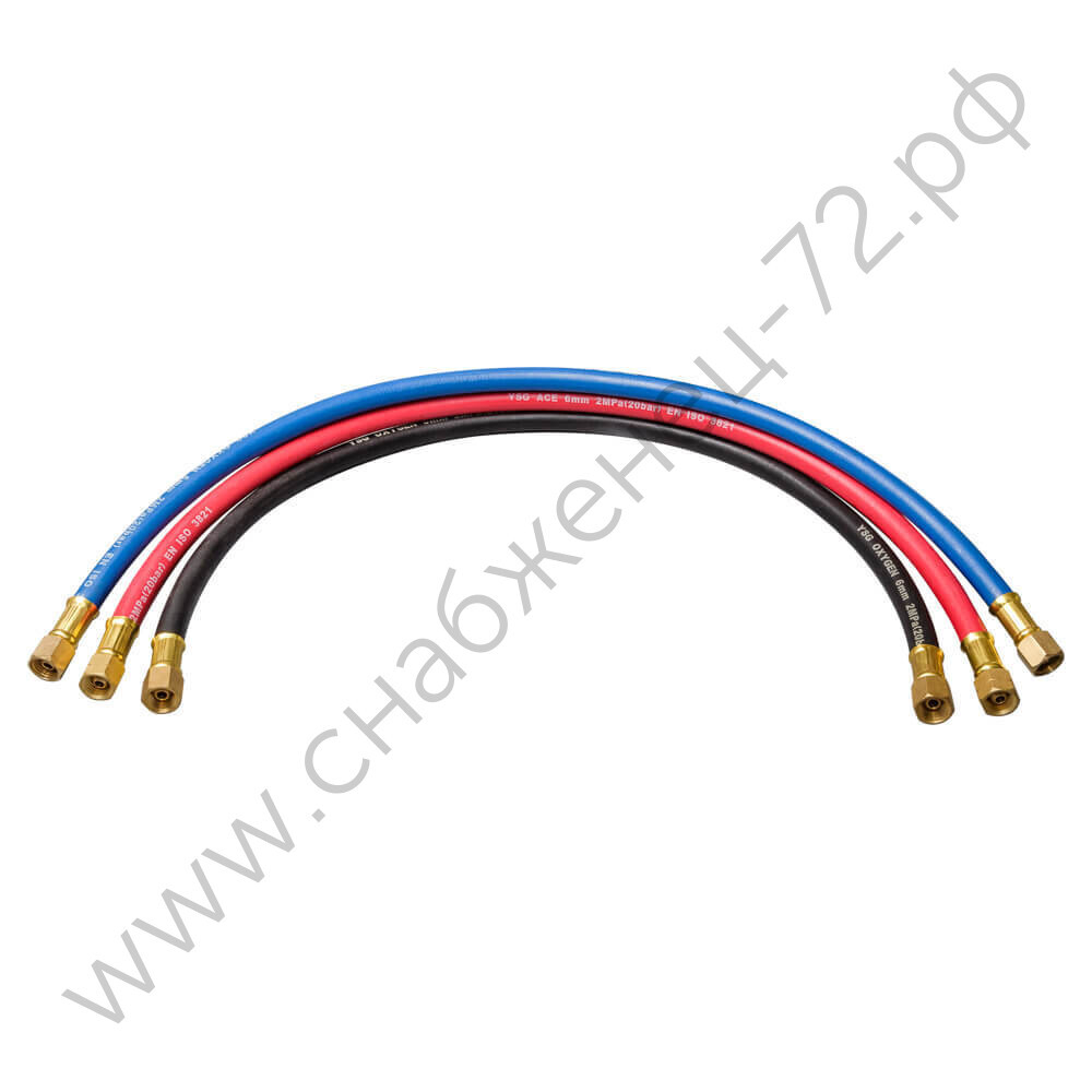 Комплект рукавов для подключения резака машинного, L=600