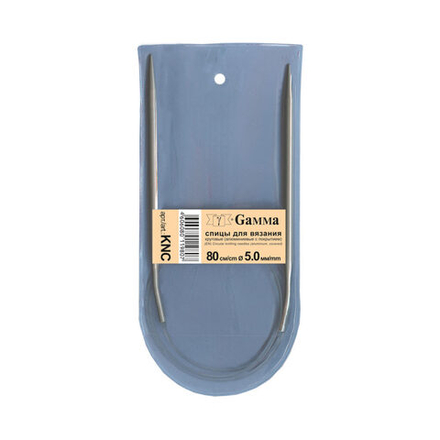 Спицы GAMMA d=5 мм 80 см круговые металл с покрытием