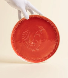Тарелка с петушком