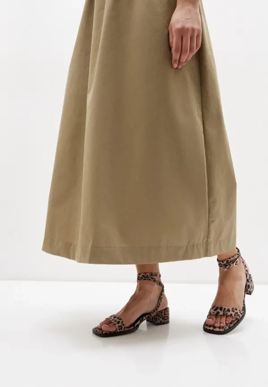 5116-421-463D beige/leo-25L Женские туфли летние открытые