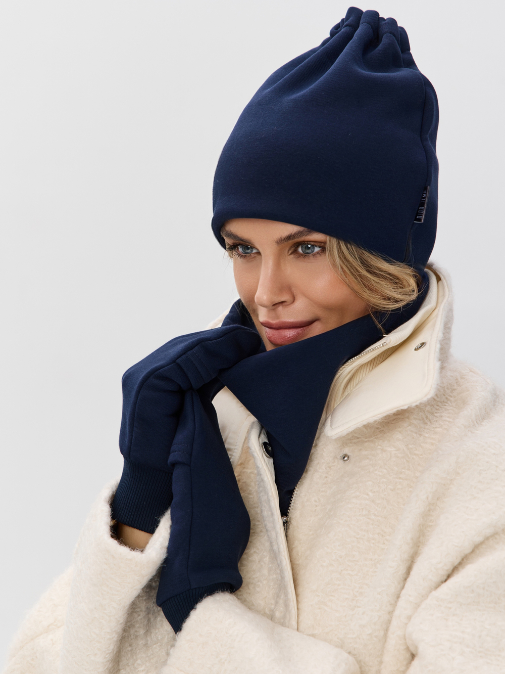 Рукавички-трансформеры из футера с начесом