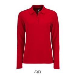 Рубашка поло с длинным рукавом Perfect, женская. Зелёный  S