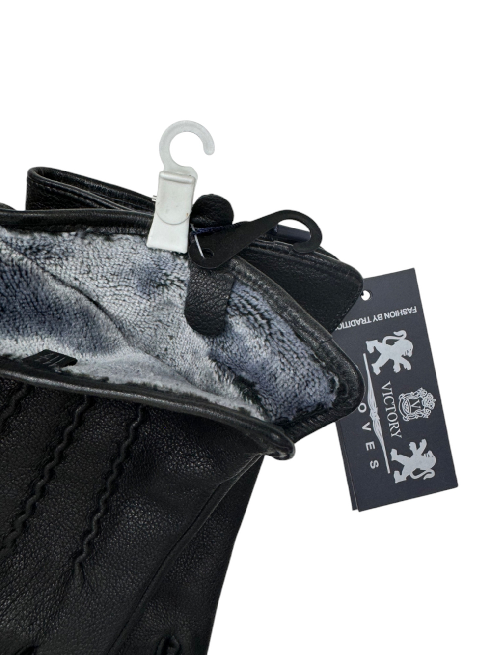 Перчатки. Мужские. Материал верха: Кожа оленя. Подклад: Плюш-флис. 5 шт в упаковке.