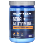 BodyTech, BCAA и глутамин в порошке, без вкусовых добавок, 409 г (14,4 унции)