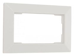 Рамка для двойной розетки Arte Milano am-503.03 503.03-double.white