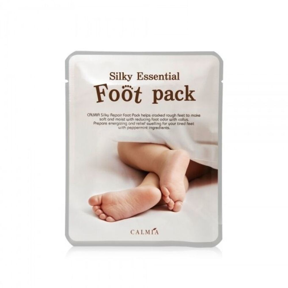 Calmia Silky Essential Foot Pack Маска-носочки для ухода за кожей ног