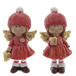 GAEM Фигурка декоративная "Ангел", L5,5 W4,5 H11 см, 2в.