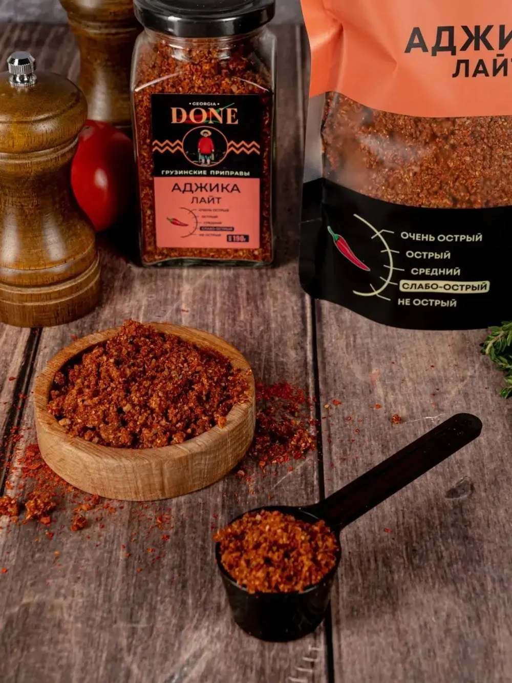 Аджика сухая лайт не острая
