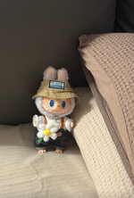 Дизайнерские игрушки Labubu the Monsters, White with Flower