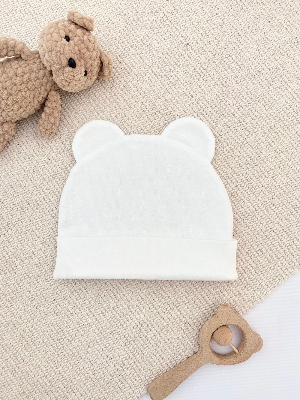 Шапочка с ушками (мол.)