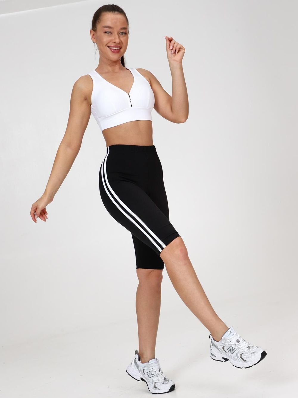 Тейпи - велосипедки черный Iv-capriz