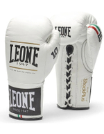 Боксерские перчатки Leone1947 Shock Plus белые
