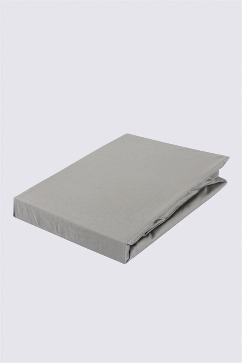 Сатиновая простынь на резинке EcoCotton 120х200