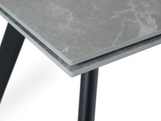 Раскладной обеденный стол Bronte керамика 160-240