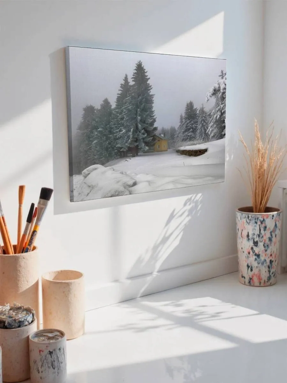 Картина на стену 40 X 50 Зима