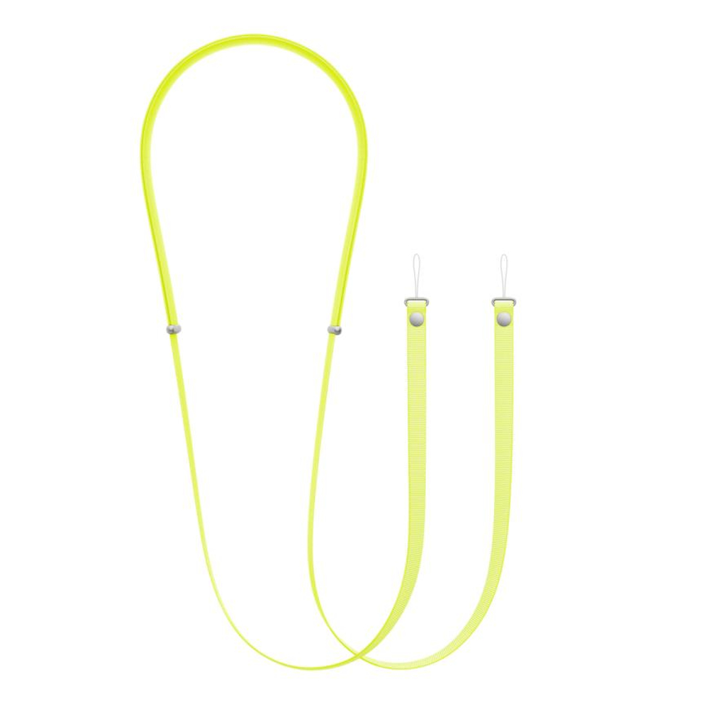 Тканевый ремешок через плечо Apple Crossbody Strap для iPhone Регулируемый ремешок кросс-боди. Длина — 108–208 см. Можно носить на шее. Обратите внимание: для использования необходим совместимый чехол