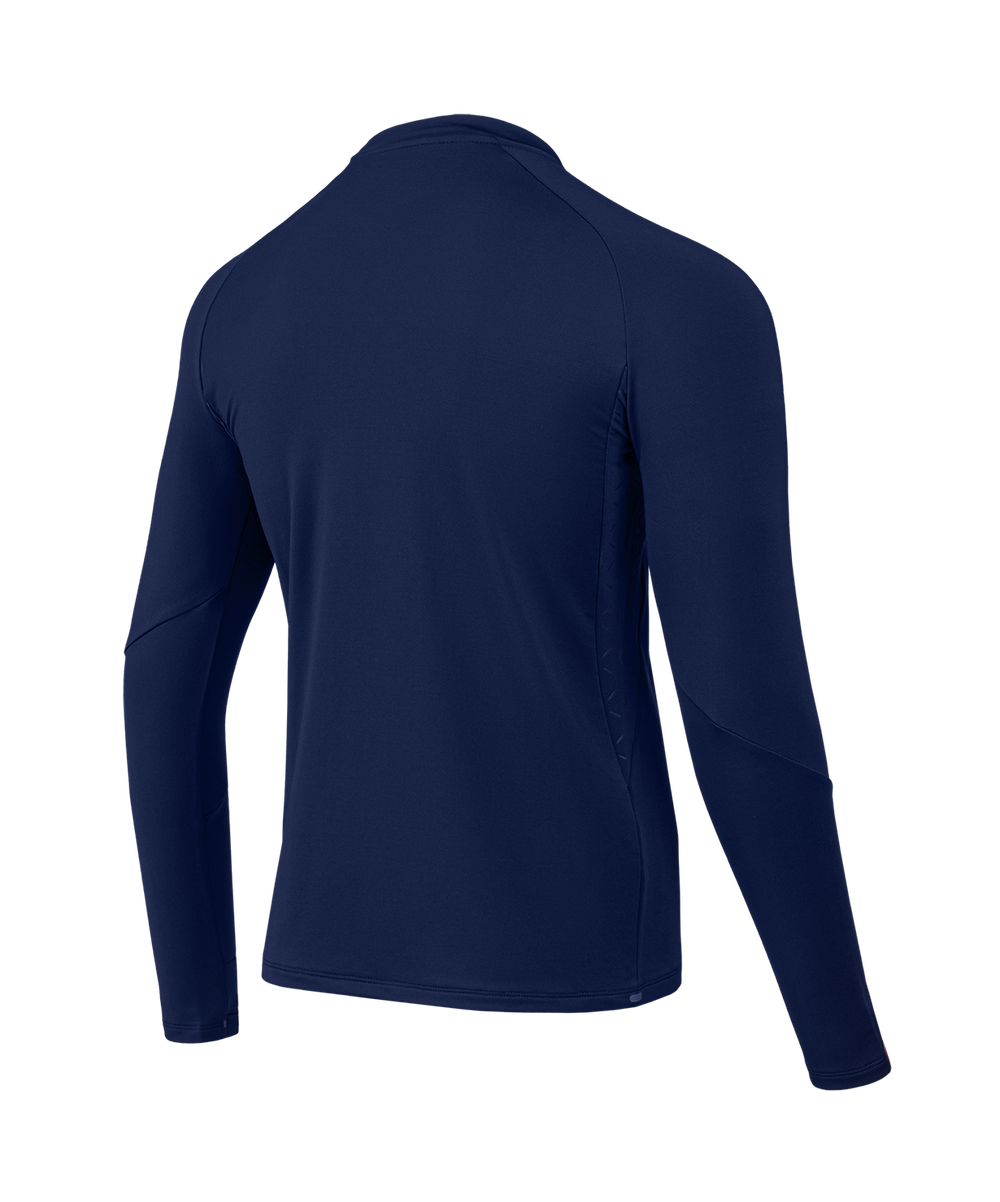 Джемпер тренировочный NATIONAL PerFormDRY Training Zip Top, темно-синий