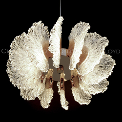 Люстра Cloyd ANTIGUA C1 / Ø35 см - золото (арт.11317)