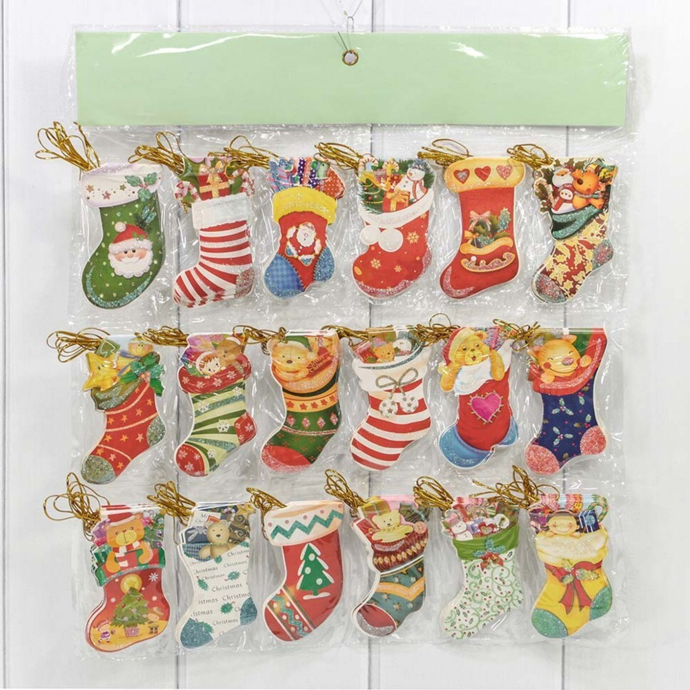 Открытка 6.1 х 11 см Набор 144 шт "Новогодняя"