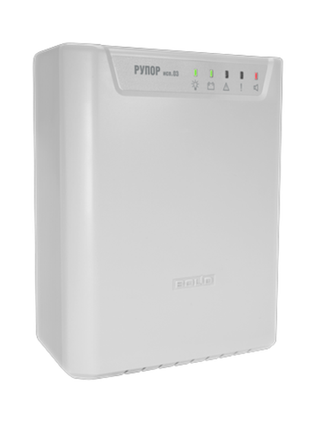 Рупор исп. 03  2хRS-485  в.2.хх Блок речевого оповещения. один канал. до 40 Вт. 5 уровней ограничени