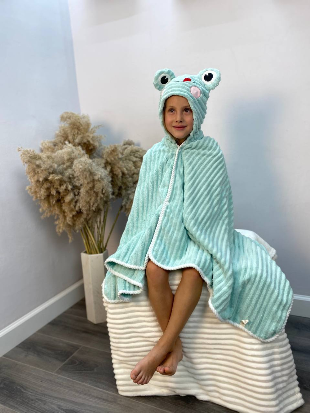 Пончо детское микрофибра (151)