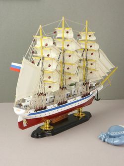 Meteor Lights Модель парусника Мир, 52 см