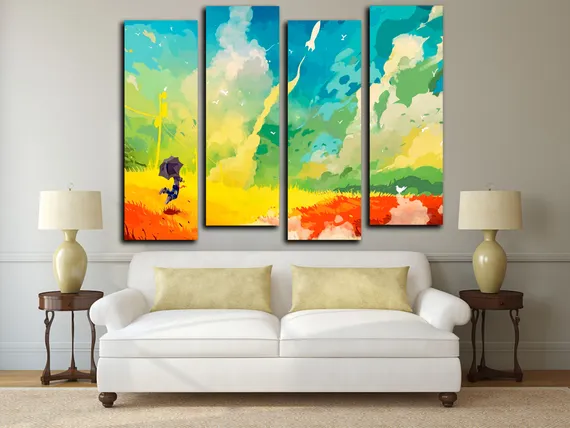 Модульная картина "Летнее настроение"