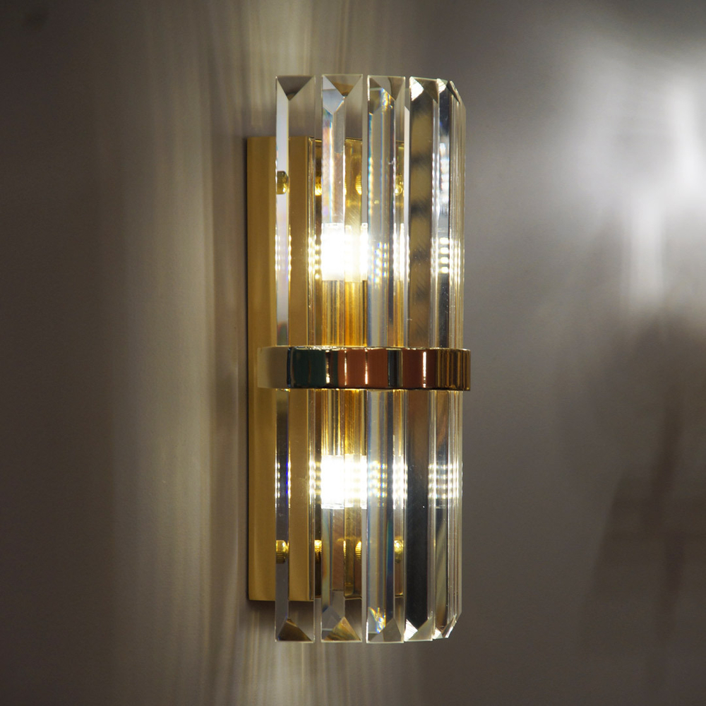 Бра Cloyd MILLOM-A W2 / выс. 32 см - золото (арт.20137)