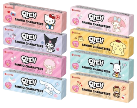 Жевательная Резинка Lotte Whatta Sanrio Characters